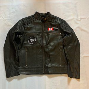 Far North Collection "Brand New" Original Dark Brown Leather Jacket